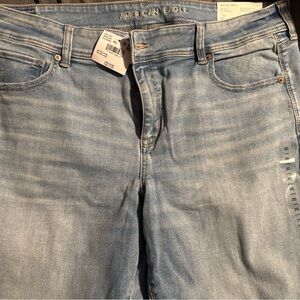 American Eagle Outfitters Women's Light Blue Bootcut Jeans